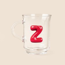 Lav Z Harfli Kupa - Şeffaf - 250 ml