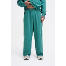 Machinist Clothing Erkek Yıkamalı Basic Baggy Eşofman Altı Yağ Yeşili