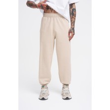 Machinist Clothing Erkek Basic Diagonel Jogger Eşofman Altı Açık Bej