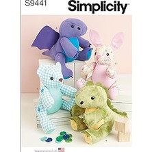Uravas Store Simplicity Dikiş Deseni S9441 33 cm Peluş