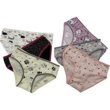 Aknca Çocuk Külot Desenli 6'lı Paket