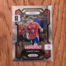 Panini Prizm Monopoly Lamine Yamal No. 41 Lisanlı Oyun Kartları - Silver