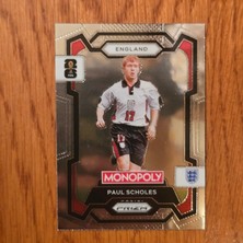 Panini Prizm Monopoly Paul Scholes No. 24 Lisanlı Oyun Kartları - Silver