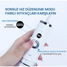 Hype Store Ağız Duş Seti Taşınabilir Şarj Edilebilir