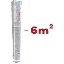 Tex Republic Alas Pencereli Halı Hurcu /halı Saklama 6m2 Standart (38*210 Cm)