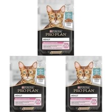 Hype Store Pro Plan Pouch Okyanus Balıklı Yetişkin Kedi Konservesi 85GR (3 Paketi)