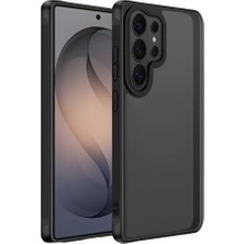 Hype Store Galaxy S26 Ultra Için Basic Serisi Yükseltilmiş Lens Çerçeveli Ultra Güçlü Darbeye Dayanıklı Yumuşak Silikon Mat Kılıf