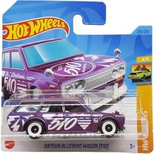 Hype Store - Datsun Bluebird  - Hw Vagons 4/5 - HKH72 - Short Card - - Lila Metalik - Mattel 2023