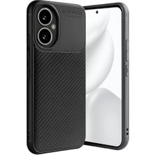 Hype Store Honor 400 ile Uyumlu Silikon Kılıf Tpu Negro Silikon Ultra Slim Fit Kılıf Ile Uyumlu Karbon Delux Kılıf Siyah