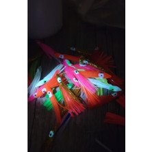Bodrum Asel 6'lı Paket Gece Parlayan Mini Figür Seti - Eğlenceli ve Sihirli Neon Karakterler