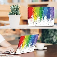 Hype Store MacBook Pro 13 Inç M1 M2 Kılıf A2338 Uyumlu Sert Kapak | Usb-C 2016-2022 Lazer Baskılı Desenli Hard Koruyucu R-108