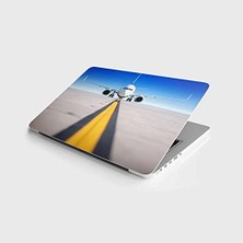 Hype Store Laptop Bilgisayar Notebook Pc Kaplama Etiketi Uçak Pist