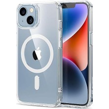 Hype Store Happy 15 Için Özellikli Çok Şık Şeffaf Kılıf Kablosuz Şarj Özellikli