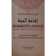 Kişisel Yayınlar Ikâmetü'l Hücce Imam Abdülhay El-Leknevi - 2.elkitap