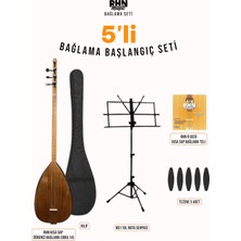 Rhn Kısa Sap Öğrenci Bağlama (OBGL14) Başlangıç Seti (Bağlama + Nota Sehpası + Kılıf + Tezene + Yedek Tel)