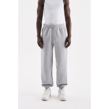 Machinist Clothing Erkek Relaxed Jogger Basic Eşofman Altı Gri Melanj