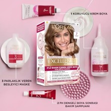 Hype Store Excellence Creme Saç Boyası 4.54 Koyu Kızıl Kahve