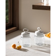 Madame Coco Colina 3'lü Bebek Kavanozu - Soft Gri - 300 ml