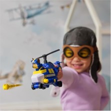 Hype Store Paw Patrol Air Rescue - Chase’in Mermi Atan Polis Kurtarma Helikopteri ve Chase Oyun Figürü (Temel Araç), 3 Yaşından Büyük Çocuklar Için Oyuncak