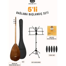 Rhn Kısa Sap Öğrenci Bağlama (OBGL15) Başlangıç Seti (Bağlama + Nota Sehpası + Kılıf + Tezene + Yedek Tel)