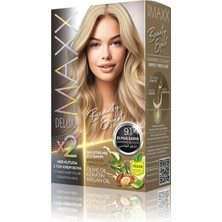 Hype Store Maxx Deluxe Beauty Expert Haır Color (Keratin)'li 1 Kutu (2 x 50 Ml) (Sarısı 9.1)