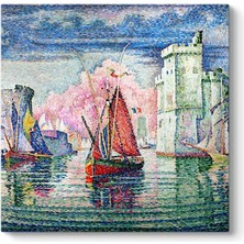 Hype Store Paul Signac - La Rochelle Limanına Giriş Tablosu 100 x 100