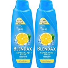 Hype Store Blendax Kepeğe Karşı Etkili Limon Özlü Şampuan, 500 ml 2li Paket