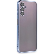 Esplendor Newface Samsung Galaxy A14 4g Kılıf Razer Lensli Silikon - Açık Mavi