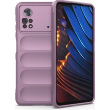 Esplendor Newface Xiaomi Poco X4 Pro 5g Kılıf Optimum Silikon - Mor