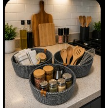 Yetsel Design 3 ' Lü Organizer Sepet