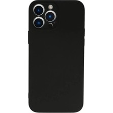 Esplendor Newface Apple iPhone 13 Pro Max Kılıf Nano Içi Kadife Silikon - Siyah