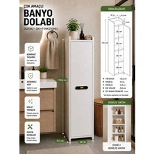 İmoka Dizayn Çok Amaçlı Düzen Dolabı Banyo Mutfak Ofis Çocuk Odası Organizer Dolap Raf