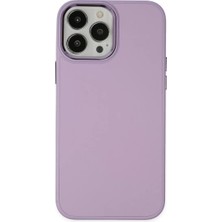Esplendor Newface Apple iPhone 13 Pro Kılıf Asya Deri Silikon - Lila