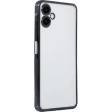 Esplendor Newface Samsung Galaxy A06 Kılıf Razer Lensli Silikon - Siyah