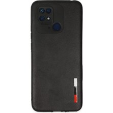 Esplendor Newface Xiaomi Redmi 10C Kılıf Loop Deri Silikon - Siyah