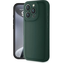 Esplendor Newface Apple iPhone 16 Pro Max Kılıf Viera Silikon - Koyu Yeşil