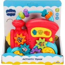 Sinerjim Minibo Sesli ve Işıklı Sevimli Aktivite Treni