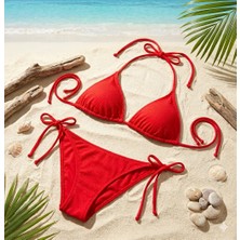 Ribana Kırmızı Bikini Takımı