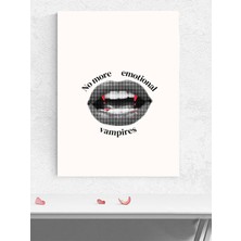 Hype Store Emotional Bites, Duygusal Vampirler Motivasyon Poster - Afiş - Ofis, Çalışma Odası Dekorasyon