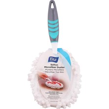 Hype Store Soften Mikrofiber Toz Alıcı - Hassas Yüzeyler Için Ergonomik Saplı Toz Alma Püskülü (Yıkanabilir)