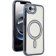 Esplendor Newface Apple iPhone 16E Joke Simli Magneticsafe Kılıf - Siyah