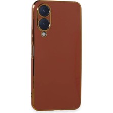 Esplendor Newface Vivo Y17S Kılıf Volet Silikon - Kırmızı