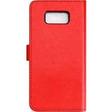 Esplendor Newface Samsung Galaxy S8 Plus Kılıf Trend S Plus Kapaklı Kılıf - Kırmızı