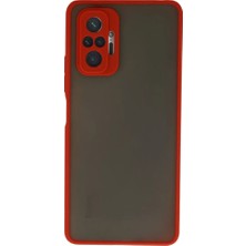 Esplendor Newface Xiaomi Redmi Note 10 Pro Kılıf Montreal Silikon Kapak - Kırmızı