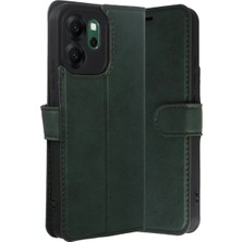Esplendor Newface Oppo Reno 14F Trend S Plus Kapaklı Kılıf - Yeşil