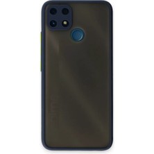 Esplendor Newface Realme C25 Kılıf Montreal Silikon Kapak - Lacivert