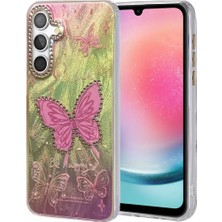 Esplendor Newface Samsung Galaxy A24 4g Kılıf Blade Aynalı Desenli Kapak - Desen 5