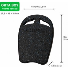 UltraMint Yüzme Egzersizi Için Dayanıklı Orta Boy Kickboard, Konforlu ve Hafif