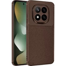 Esplendor Newface Xiaomi Redmi Note 15 Pro 5g Auto Focus Karbon Kapak - Kahverengi