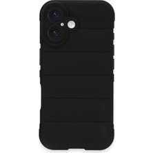 Esplendor Newface Apple iPhone 16 Kılıf Optimum Silikon - Siyah